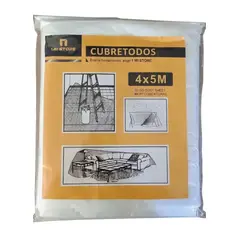 GENERICO - Plástico Cubre Todo Multiusos 4 X 5 Metros