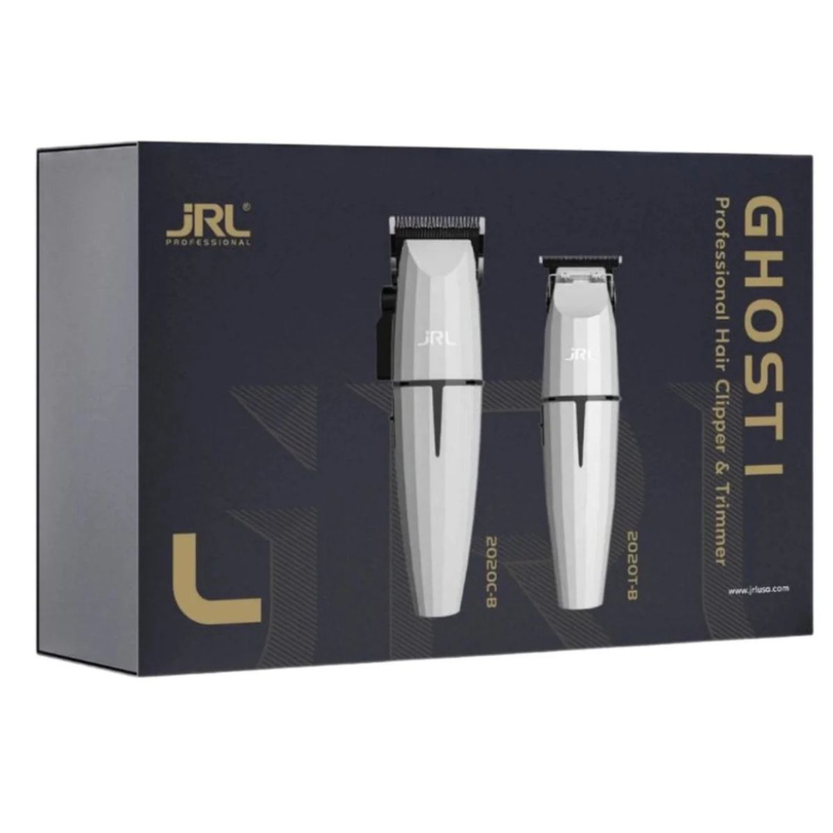 JRL PROFESSIONAL - JRL Professional Combo Onyx Blanco Ghost 1 Clipper Trimmer