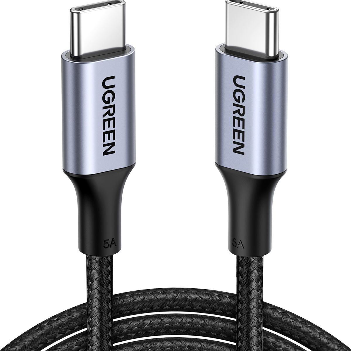 UGREEN - Cable cargador USB-C premium 2 metros -  carga rápida 100w - 480 Mbps -  iPhone/Android/Winddows/Mac