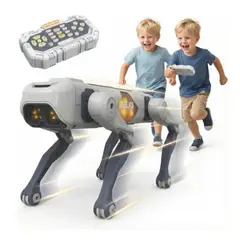 GENERICO - Perro Robot Inteligente ATLAS - Control por App y Voz - Robótico con IA y Control Remoto 2.4G