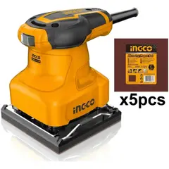INGCO - Lijadora Orbital Electrica De Palma 240 Watts -