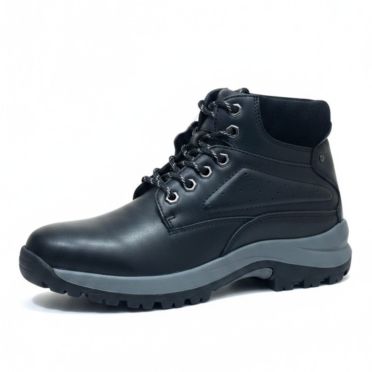CARBIN - Botín Hombre Cuero Outdoor Casual Trekking Antideslizante
