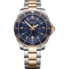 VICTORINOX - Reloj Maverick Large 43 mm correa bicolor 241950