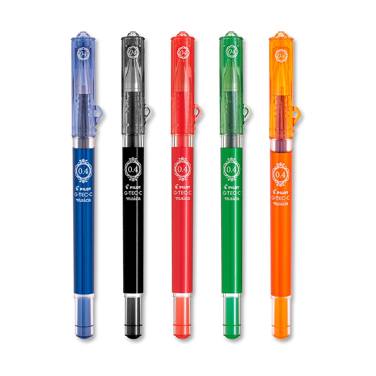 PILOT - Set 5 Lápiz Gel Maica 0.4mm Pilot Set 01