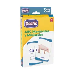 DACTIC - Lámina Abecedario MayusMinus 17x12cm 60uds