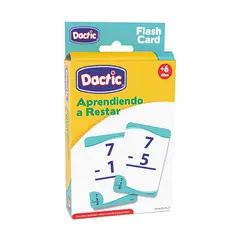 DACTIC - Lámina Aprendiendo a Restar 12x8cm 56uds