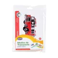 DACTIC - Lámina Medio de Transporte 21x15cm 20uds
