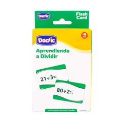 DACTIC - Lámina Aprendiendo a Dividir 12x8cm 56uds