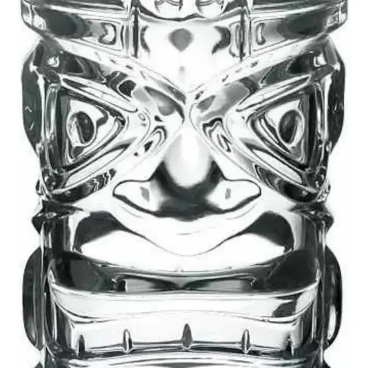 GENERICO - Vaso De Vidrio Tiki Trasparente Coctel 420cc