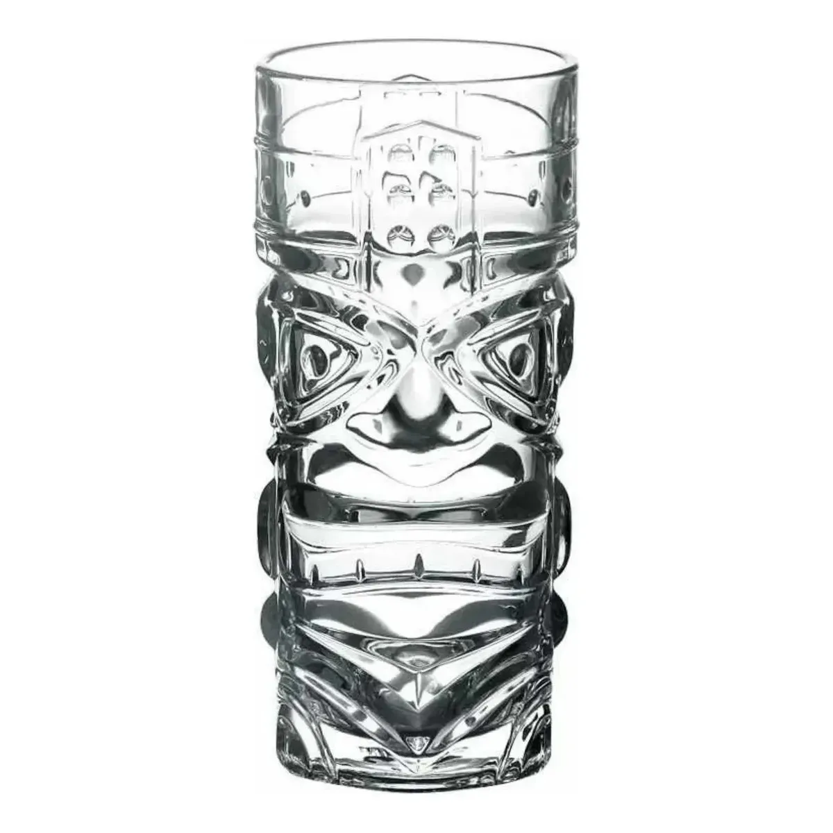 GENERICO - Vaso De Vidrio Tiki Trasparente Coctel 420cc