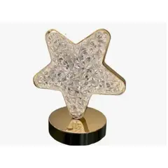 GENERICO - Lámpara De Mesa Decorativa Usb Recargable Forma De Estrella
