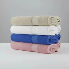 CHITECO - Pack 4 Toallas De Baño Algodón 400g 135X70cm Multicolor