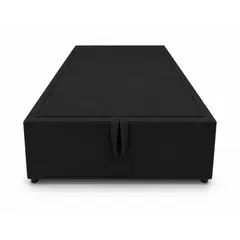 GENERICO - Base Baúl 1.5 Plazas Onyx – Sistema Hidráulico Premium Negro