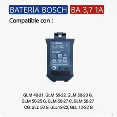 BOSCH - Batería para nivel y distanciometro láser. 3,7V. 1Ah
