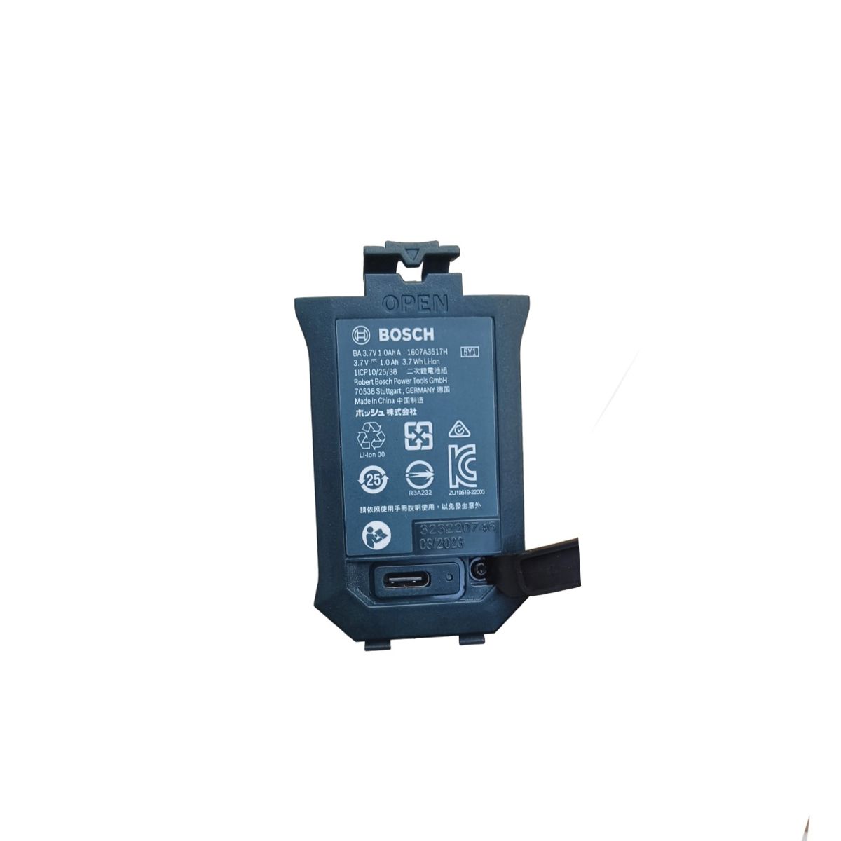 BOSCH - Batería Bosch para nivel y distanciometro láser. 3,7V. 1Ah
