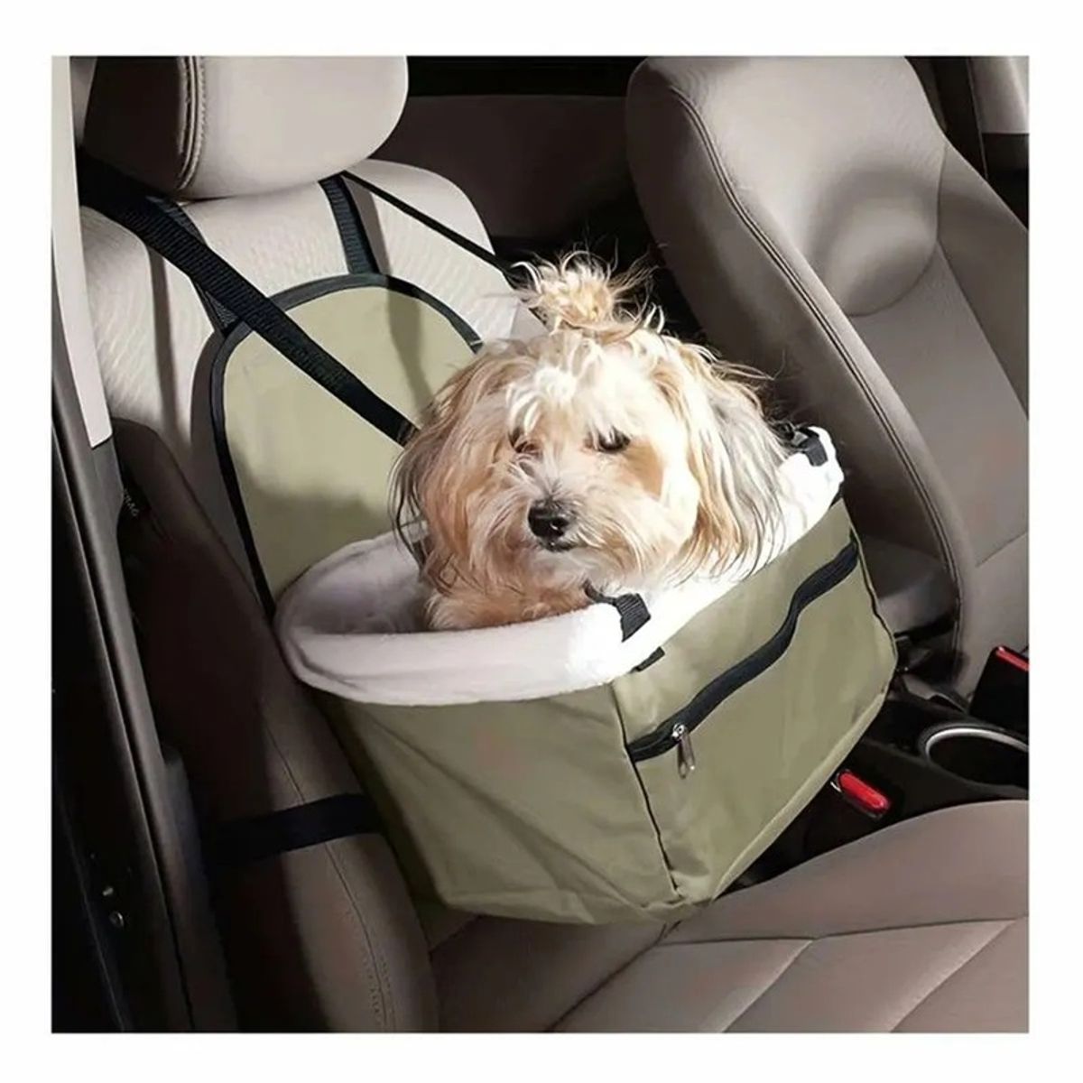 Asiento de Auto para Mascotas Seguro y Cómodo, marca MOVI - Foto 2