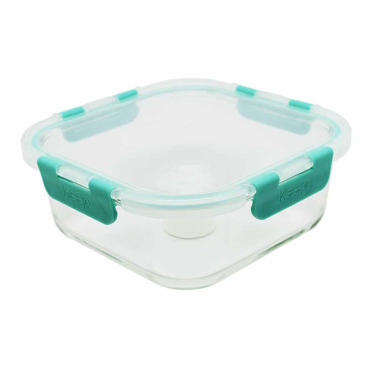 KEEP - HERMETICO CUADRADO 1200ML GLASS KEEP