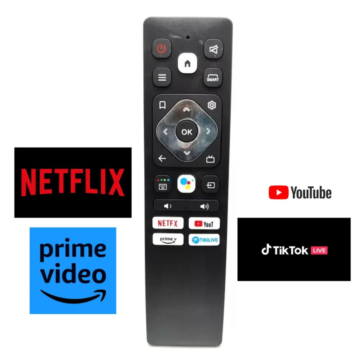GENERICO - Control Remoto Para Polaroid Brookstone Smart Tv Pol-5801uan
