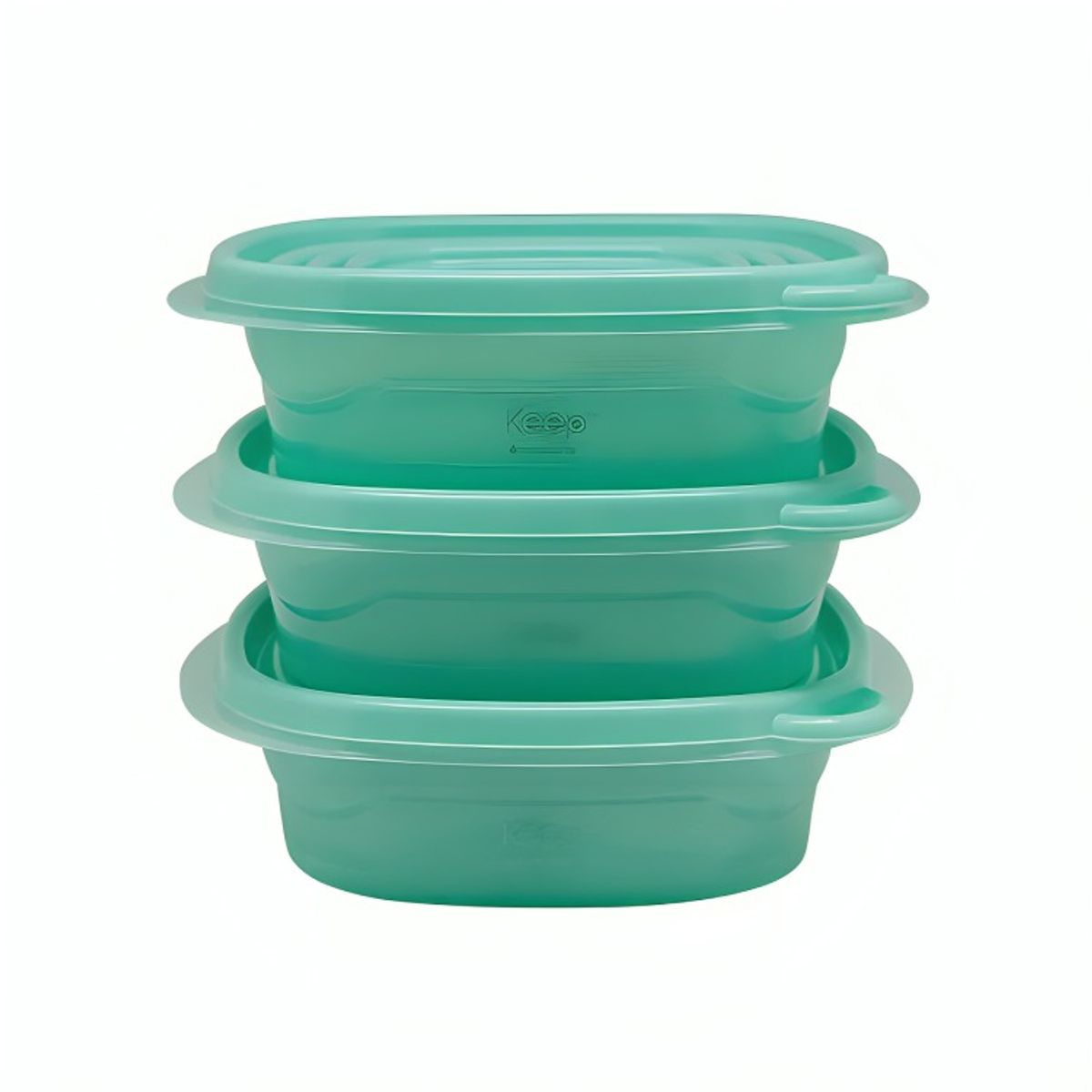 KEEP - HERMETICOS APILABLES PP 3 PCS 670 ML KEEP