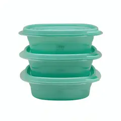 KEEP - HERMETICOS APILABLES PP 3 PCS 670 ML