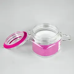 KEEP - Frasco Contenedor Hermetico De Vidrio Grande 750ml Rosa