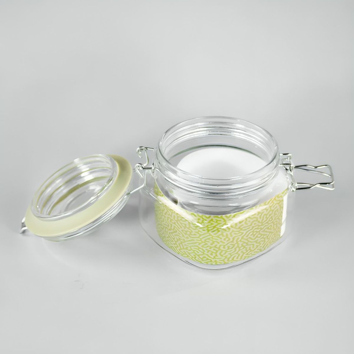 KEEP - Frasco Contenedor Hermetico De Vidrio Grande 500ml Keep Verde