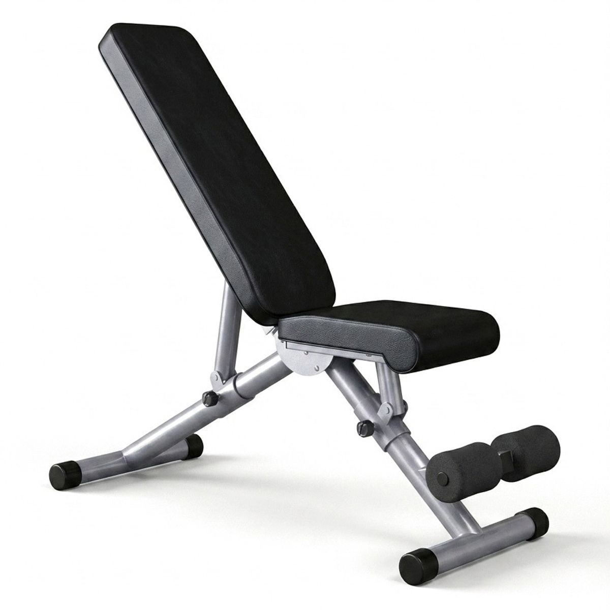 GENERICO - Banco de Ejercicios Multifuncion Plegable Press Banca Abdominales Flexiones Estructura Triangular