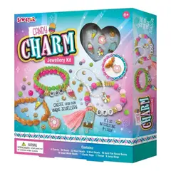 SEW STAR - Mini Set de Joyas para Crear Pulseras - Kit de Bisutería DIY para Niñas