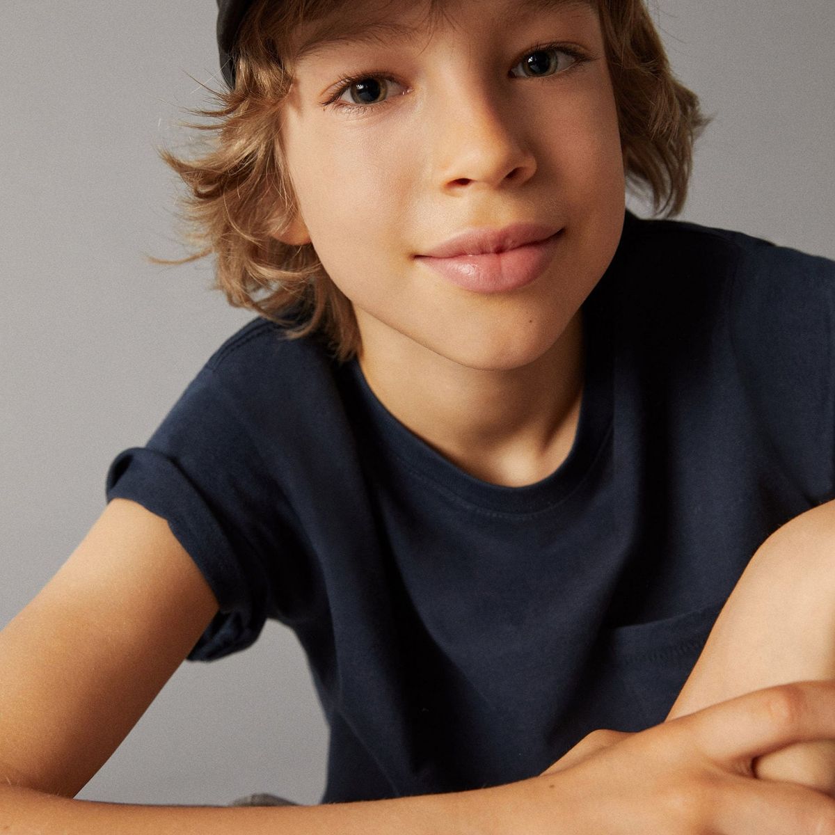 MANGO KIDS - Camiseta Algodón Orgánico Bolsillo