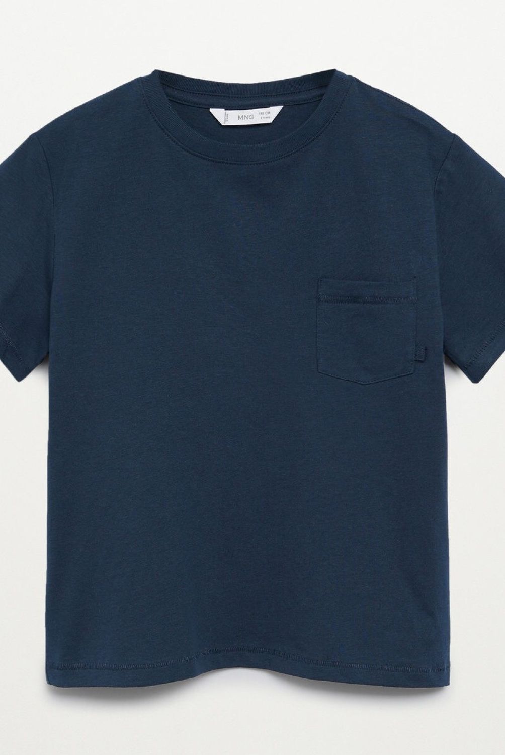 MANGO KIDS - Camiseta Algodón Orgánico Bolsillo