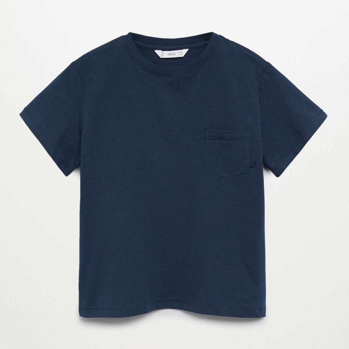 MANGO KIDS - Camiseta Algodón Orgánico Bolsillo