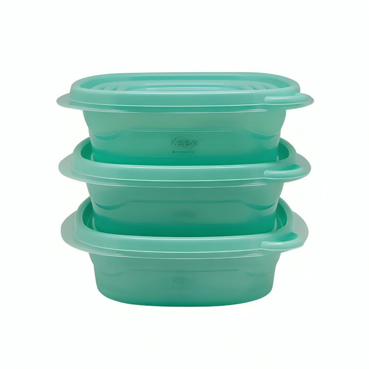 KEEP - HERMETICOS APILABLES PP 3 PCS 670 ML KEEP