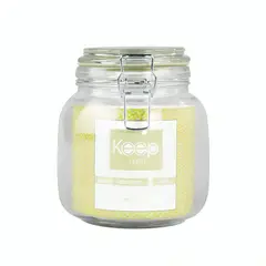 KEEP - Frasco Contenedor Hermetico De Vidrio Grande 1000ml Verde