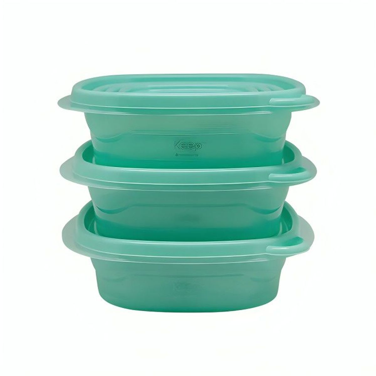 KEEP - HERMETICOS APILABLES PP 3 PCS 670 ML KEEP