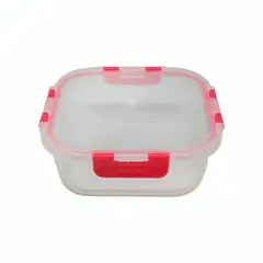 KEEP - Contenedor hermético cuadrado glass 2200 ml