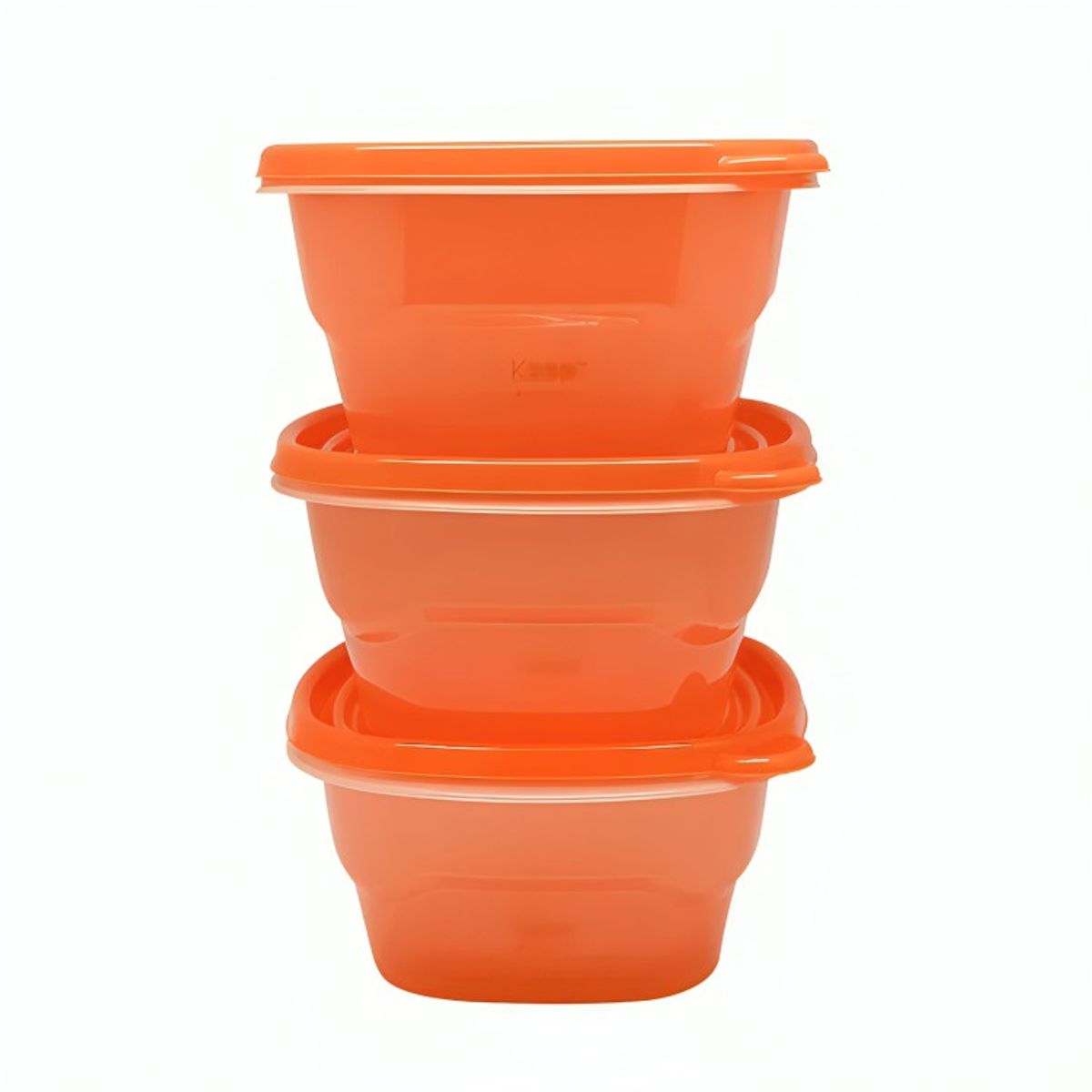 KEEP - Set 3 Contenedores Keep Herméticos Apilables 1200ml