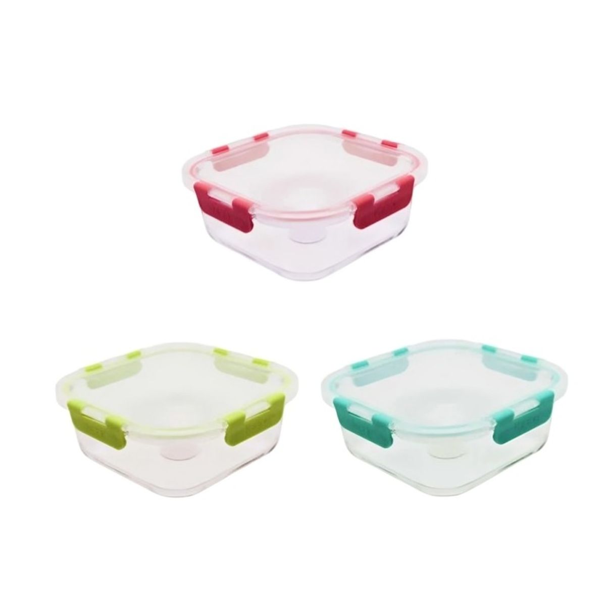 KEEP - HERMETICO CUADRADO 1200ML GLASS KEEP
