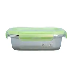 KEEP - HERMETICOS METALICOS 650 ML Color Verde