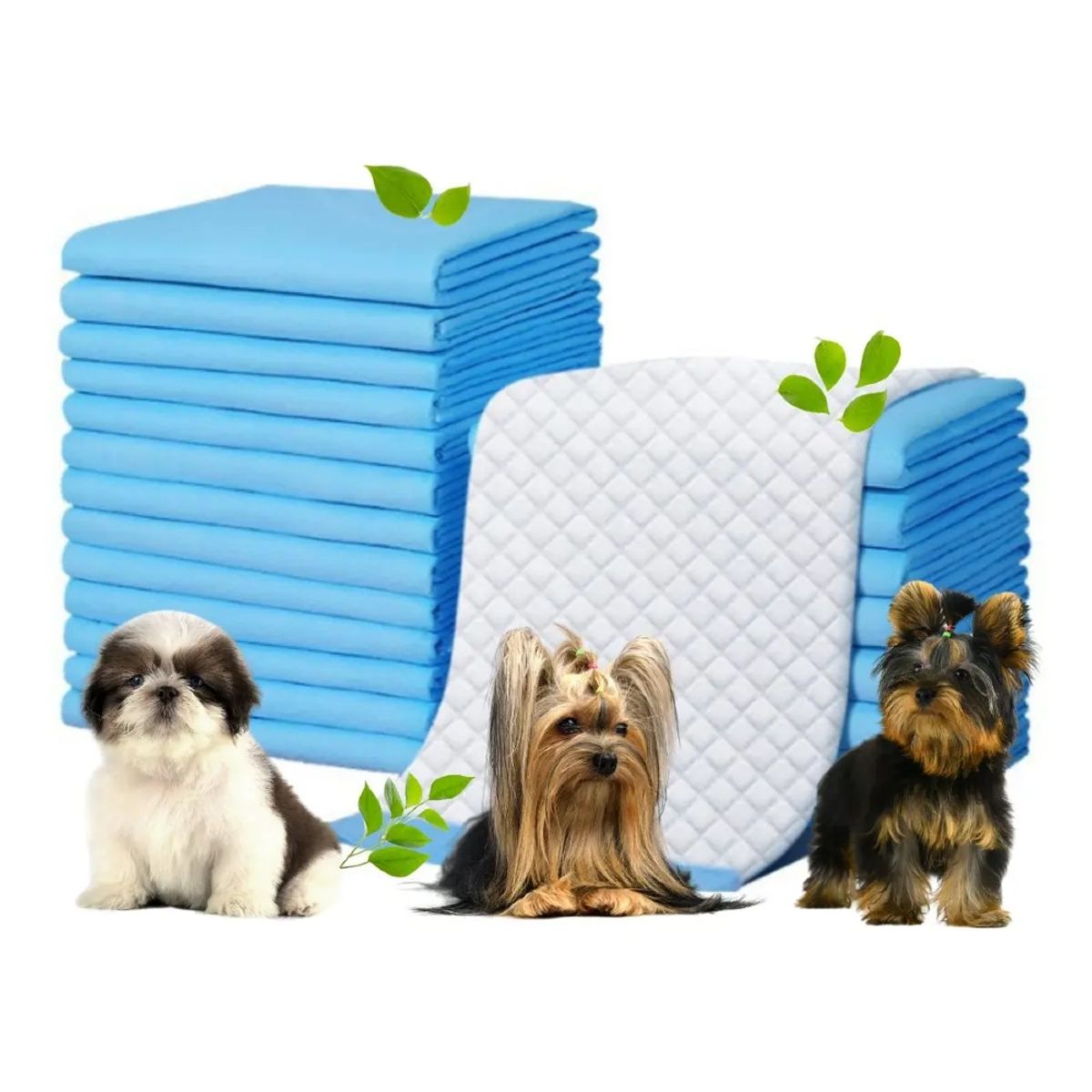 IRM - Panales Tipo Sabanillas Mascotas Perros 60x60 Ultra Absorbentes 100und Premium FIGOIMPORT
