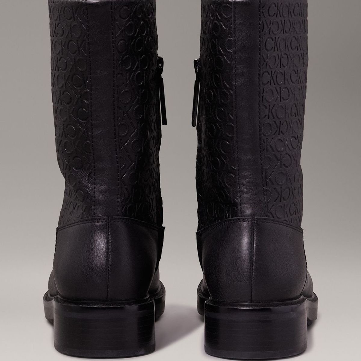CALVIN KLEIN - Botas Flat Ankle
