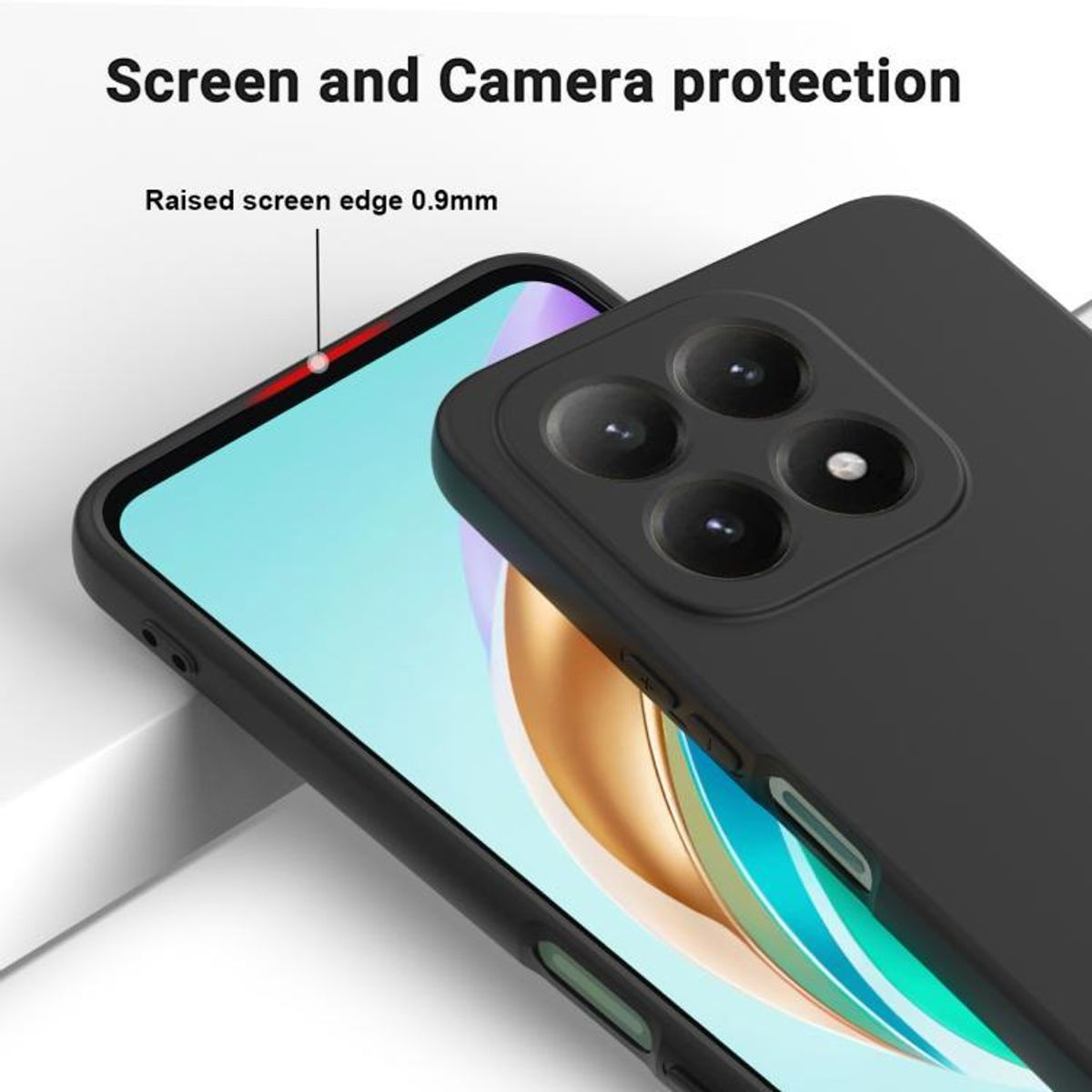 GENERICO - Carcasa De Silicona Slim Para Xiaomi 17 5G - Negro