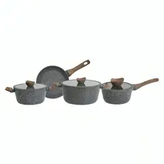 KEEP - Batería De Cocina Antiadherente 7 Piezas Rokka