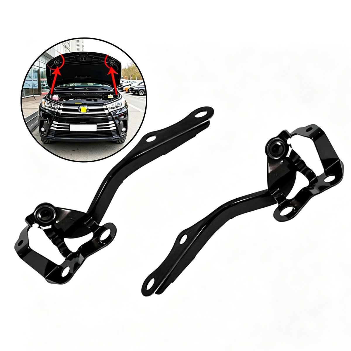 MOONCORE - Bisagras Para Capot Toyota Yaris 2006-2013 Sedan 1.5