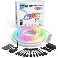 GENER - Cinta Manguera LED Neón Flexible RGB-IC 5 Metros