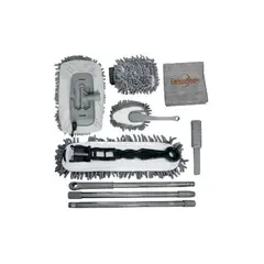 GENERICO - Kit Cepillos De Microfibra Auto Hogar Interior Y Exterior