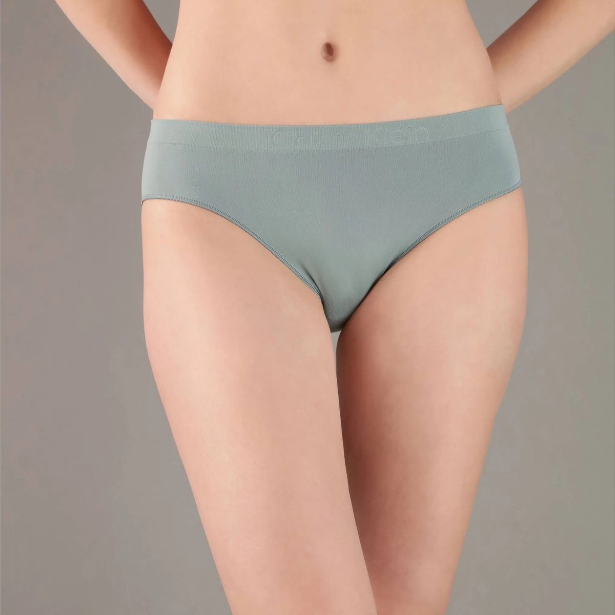 CALVIN KLEIN - Calzón Bikini Bonded Flex Verde Calvin Klein