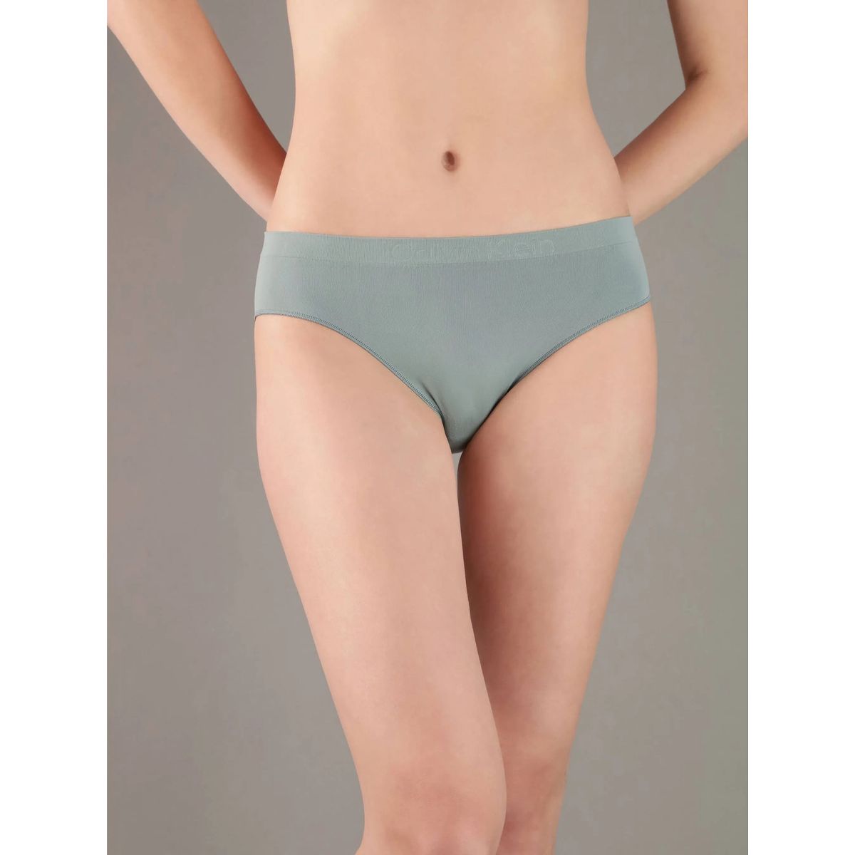 CALVIN KLEIN - Calzón Bikini Bonded Flex Verde Calvin Klein