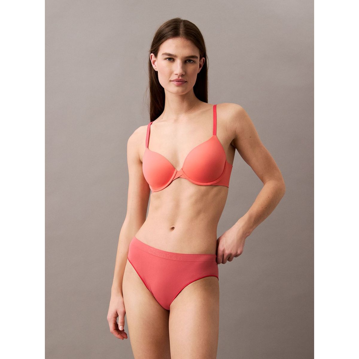 CALVIN KLEIN - Calzón Bikini Bonded Flex Coral Calvin Klein