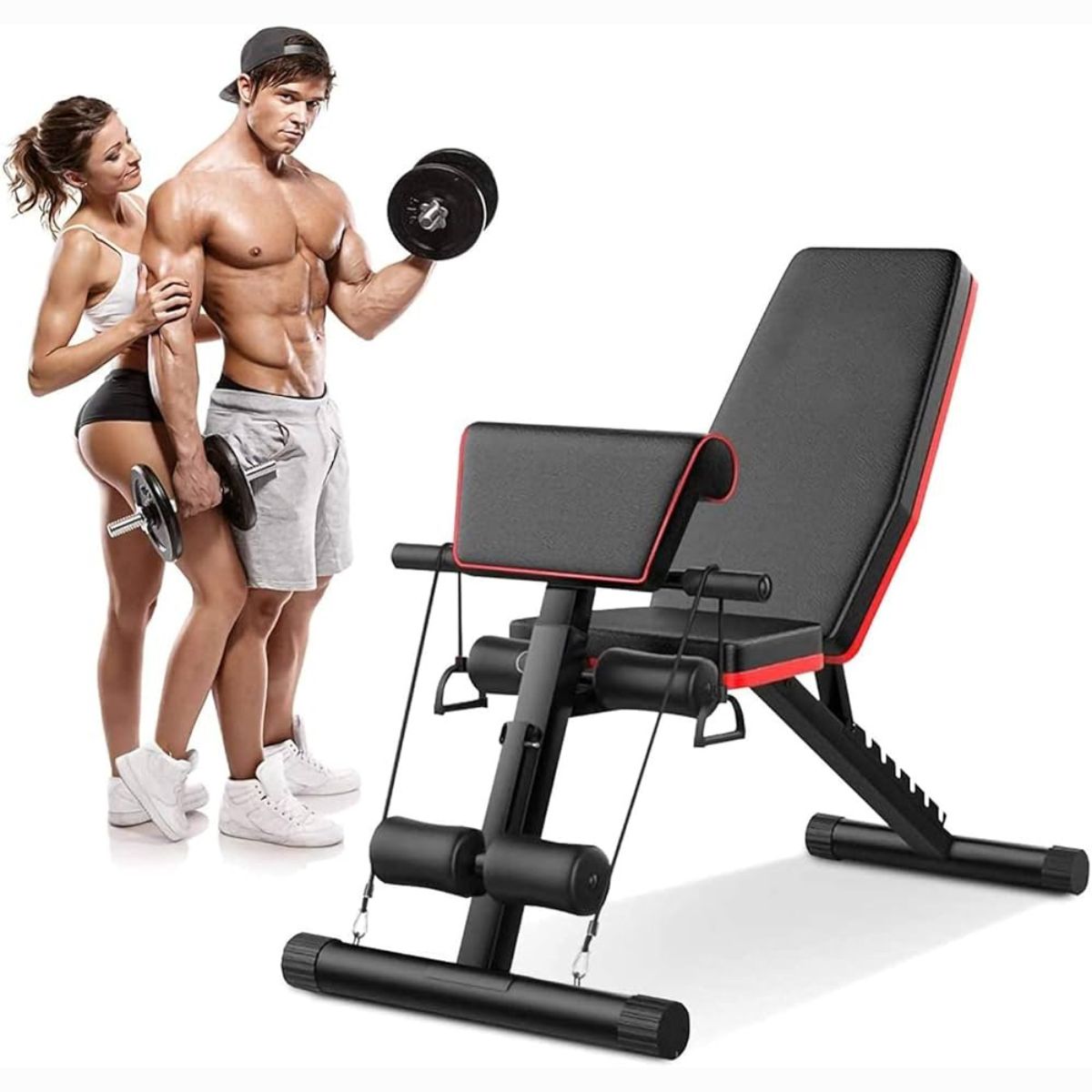 GENERICO - Banco De Pesas Flexible FitPro-4In1