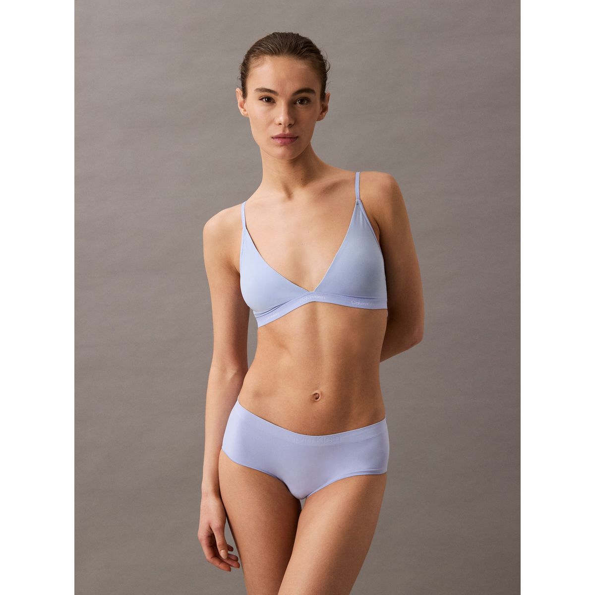 CALVIN KLEIN - Calzón Boyshort Bonded Flex Calvin Klein Azul